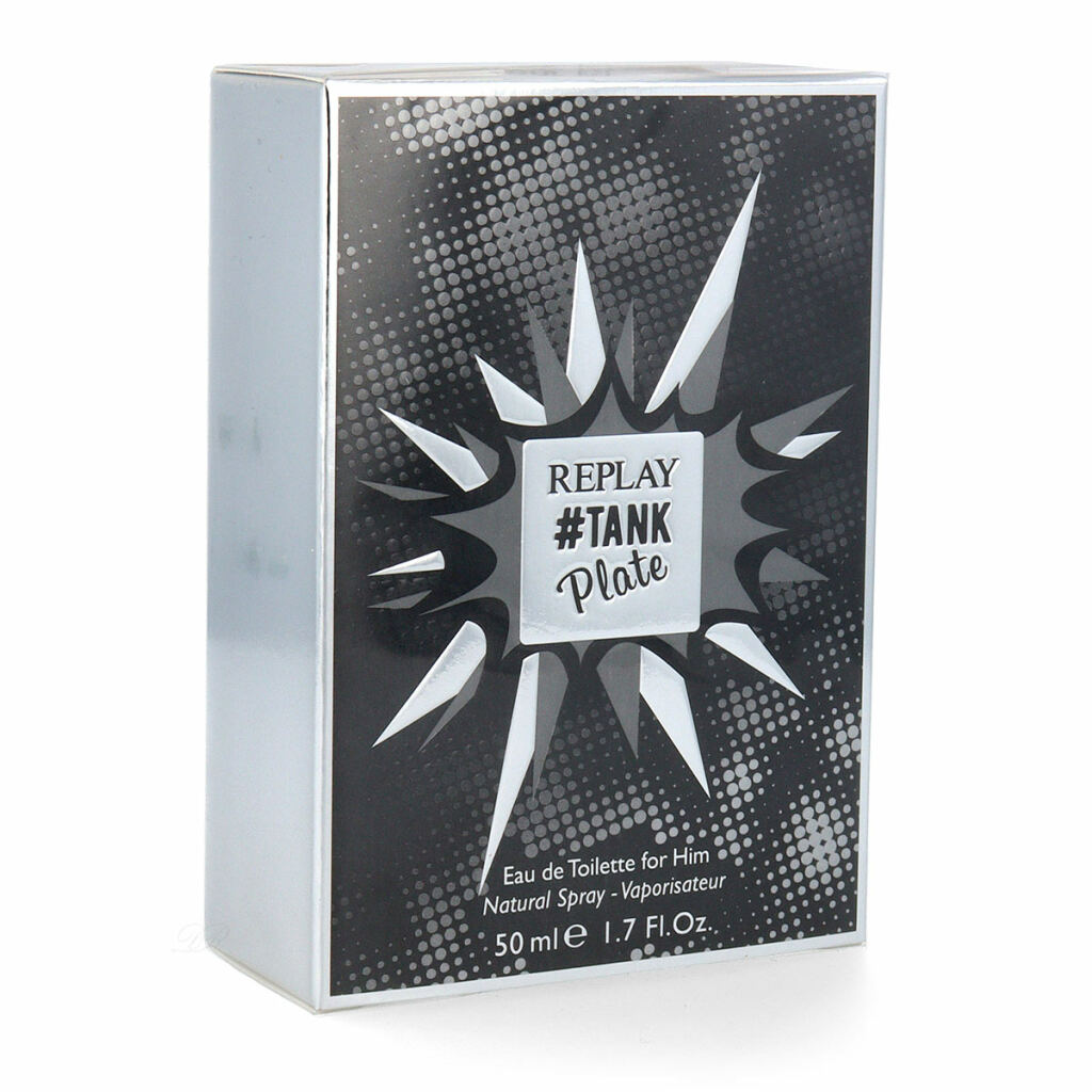 Replay, #Tank Plate, Eau De Toilette, For Men, 50 ml