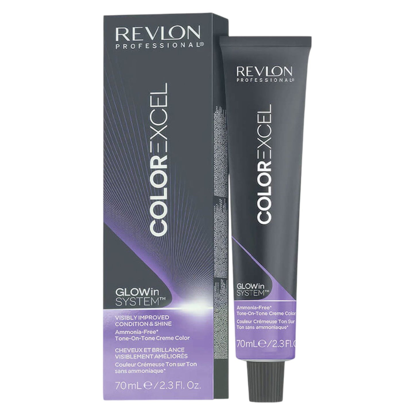 Revlon, Color Excel, Ammonia-Free, Demi-Permanent Hair Dye, 5.25 Light Iridescent Mahogany Brown, 70 ml