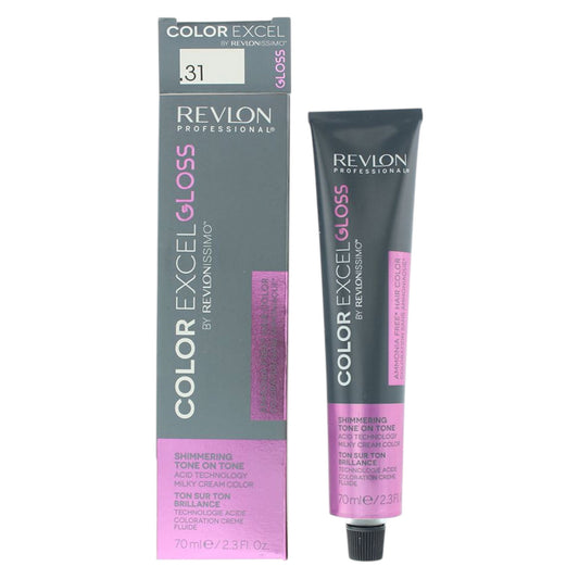 Revlon, Color Excel Gloss, Hair Colour Gloss, 31 Sand, Color, 70 ml