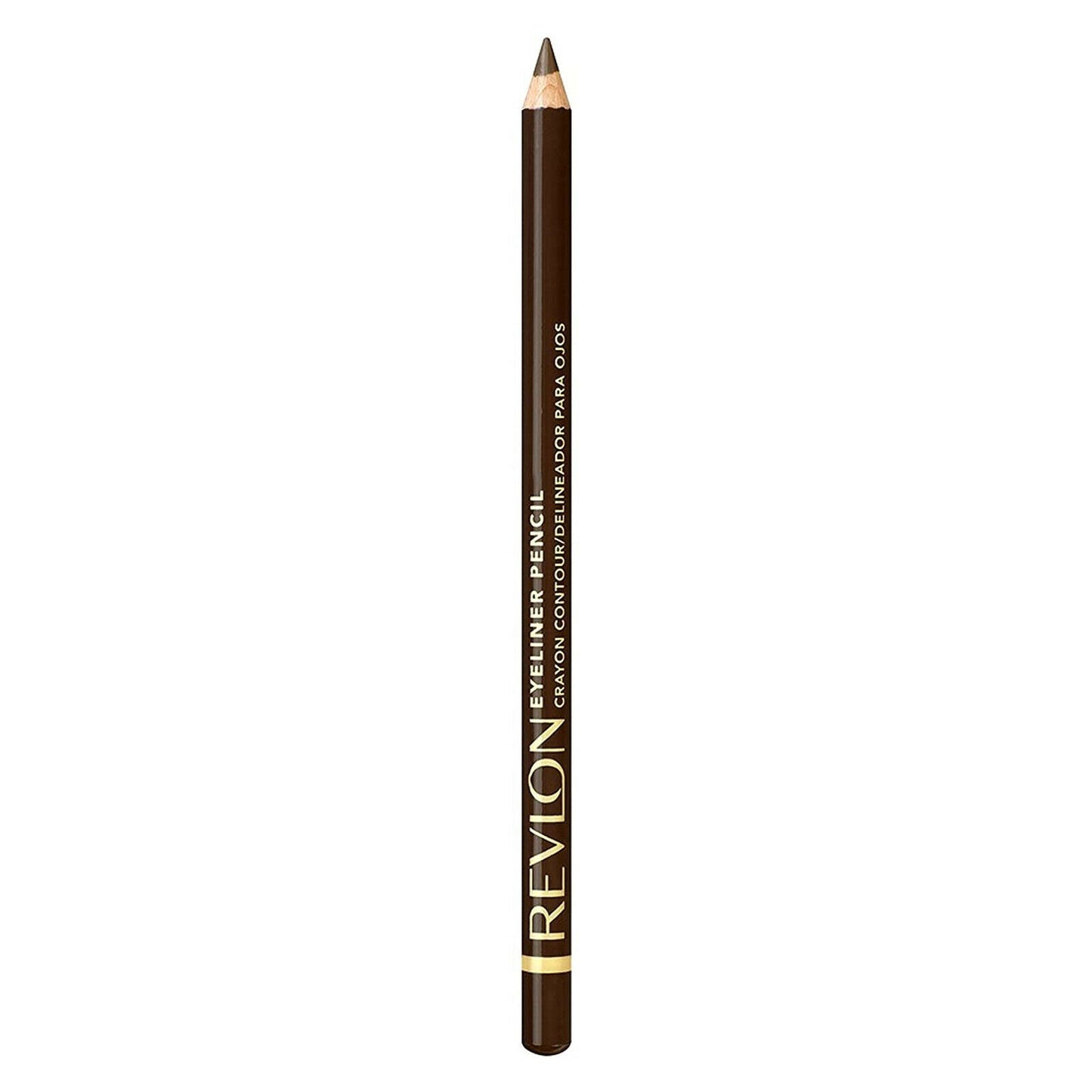 Revlon, Dipped End, Blending, Gel Pencil Eyeliner, 02, Earth Brown, 1.49 g