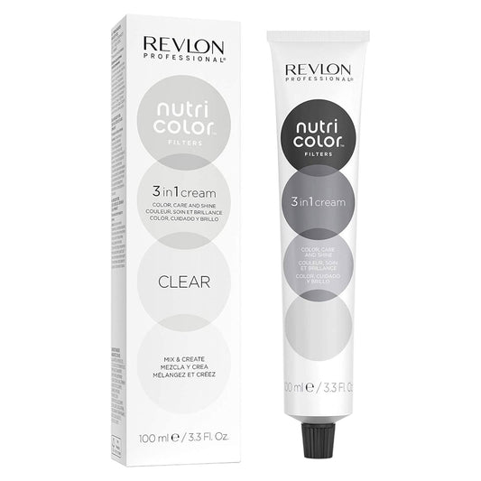 Revlon, Nutri Color Filters, Hair Colouring Cream Toner,  Clear, 100 ml