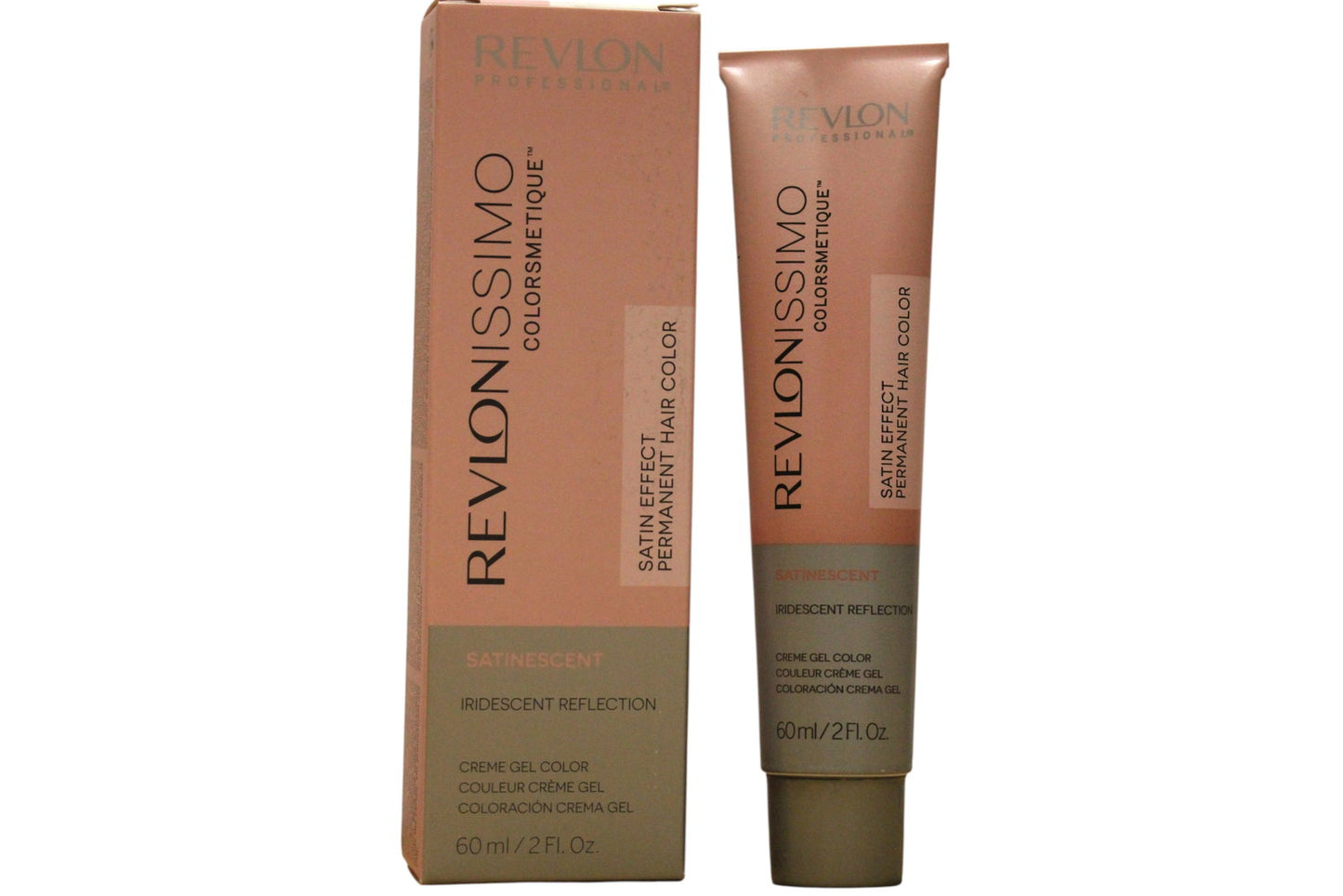 Revlon, Revlonissimo Colorsmetique, high-end technology, Permanent Hair Dye, .102 Smoky Silver, 60 ml