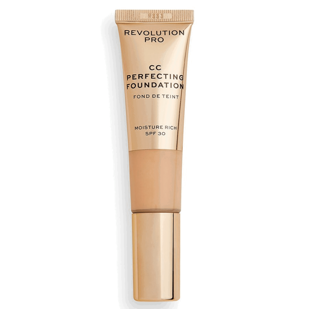 Revolution Pro, CC Perfecting, Moisturizing, Liquid Foundation, F 6.5, SPF 30, 26 ml