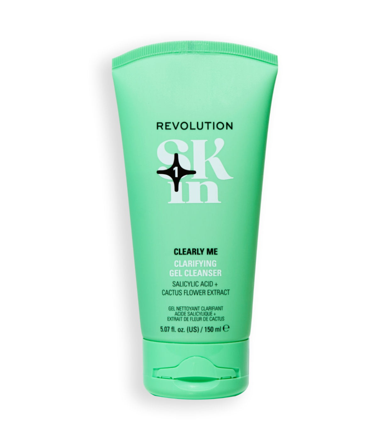 Revolution Skincare, Clearly Me, 2% Salicylic Acid, Removes impurities, Cleansing Gel, For Face, 150 ml