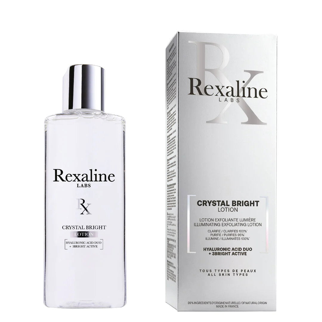 Rexaline, Crystal Bright, Hyaluronic Acid + 3 Bright Active, Illuminating, Exfoliating Lotion, 150 - view 2
