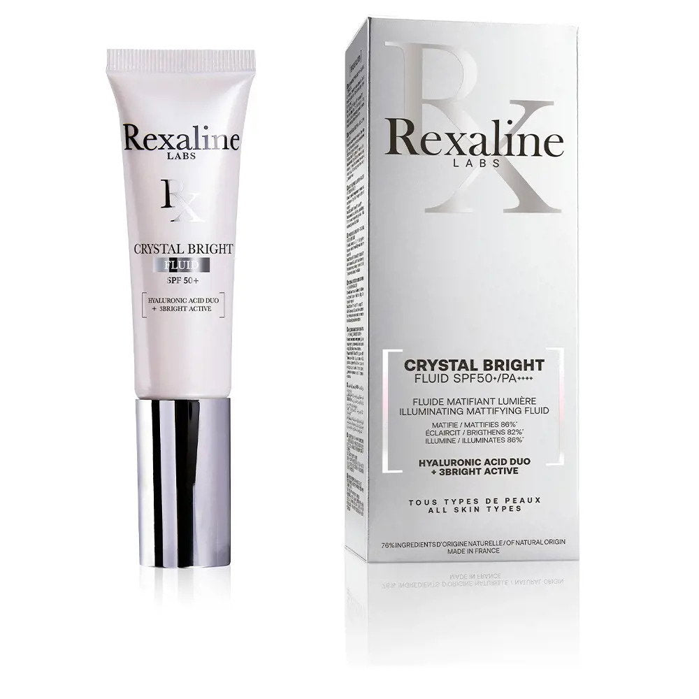 Rexaline, Crystal Bright, Hyaluronic Acid + 3 Bright Active, Illuminating, Fluid, For Face, SPF - view 2