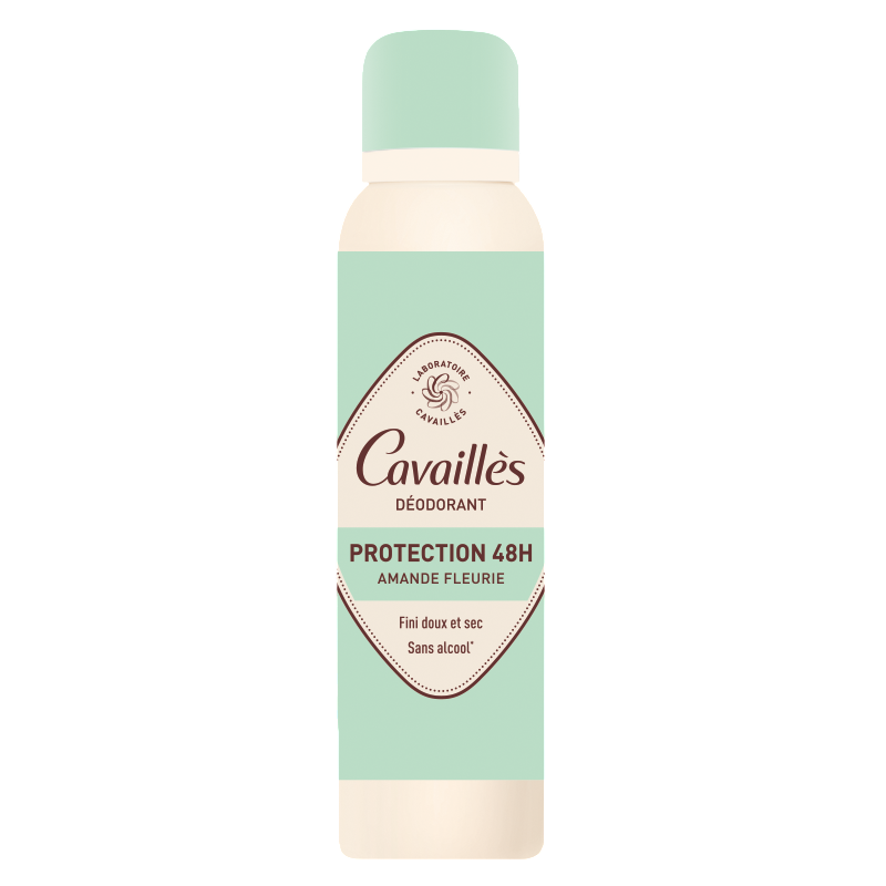 Roge Cavailles, Dermato, 48h Protection, Almond Blossom, Deodorant Spray, For Women, 150 ml
