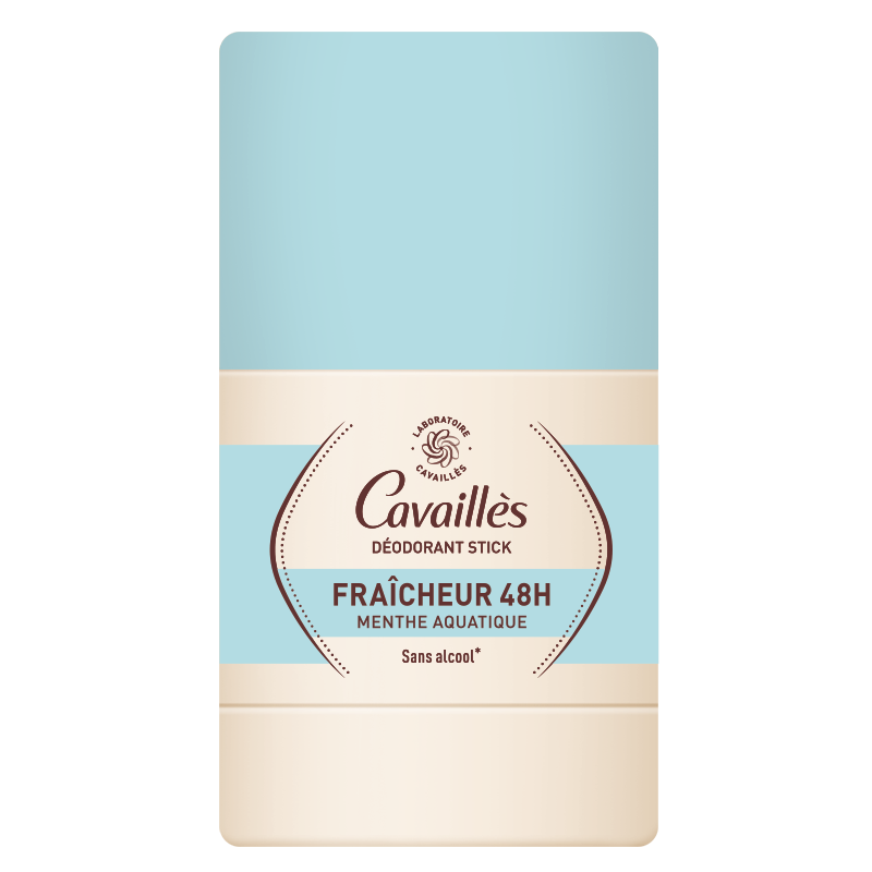 Roge Cavailles, Menthe Aquatique, 48h Protection, Deodorant Stick, Unisex, 50 ml