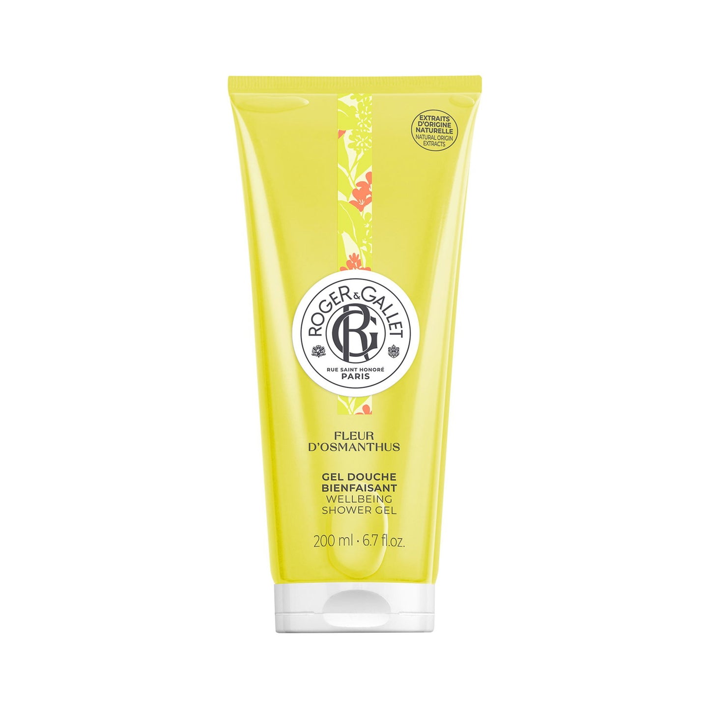 Roger & Gallet, Fleur D'Osmanthus, Shower Gel, For All Skin Types, 200 ml