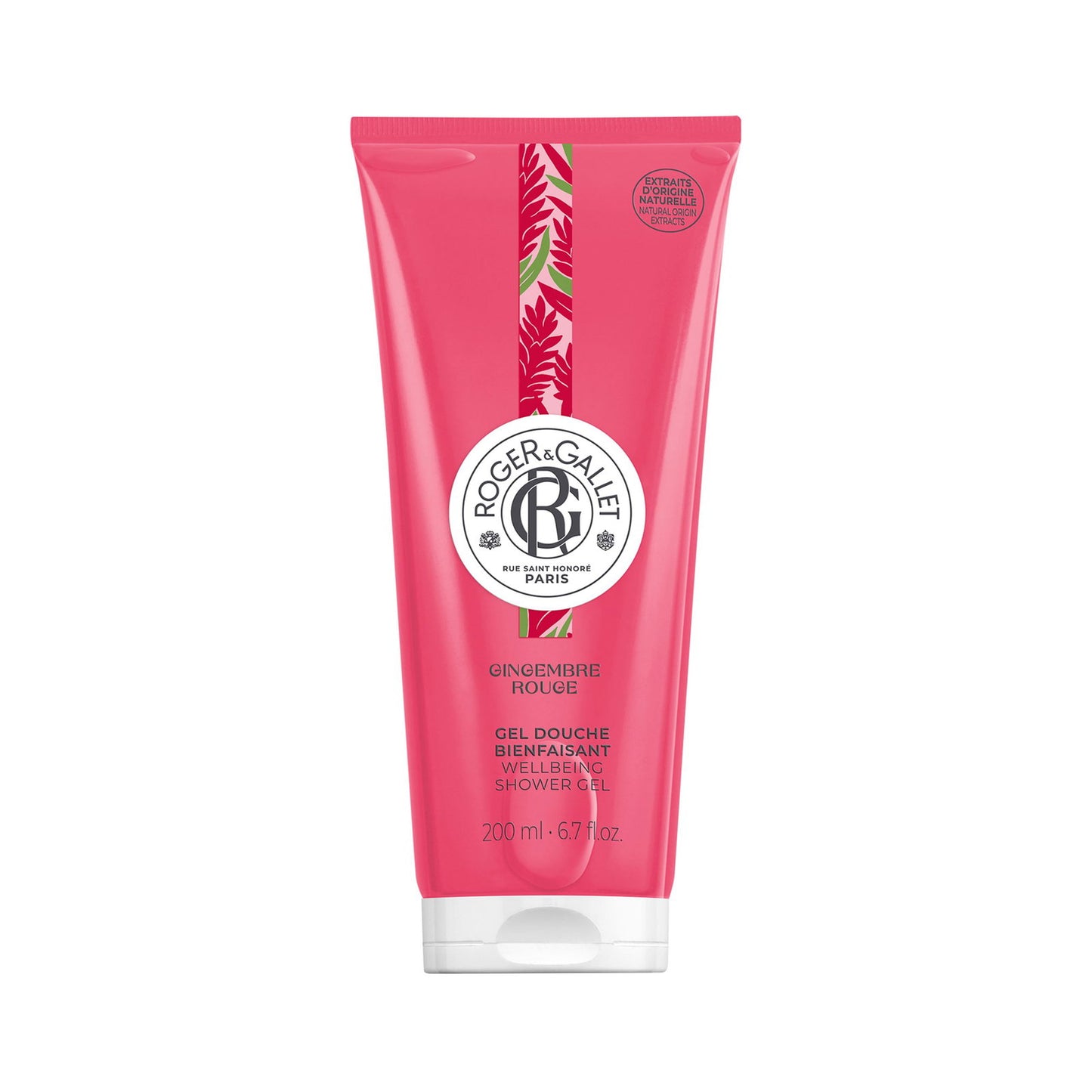 Roger & Gallet, Gingembre Rouge, Shower Gel, For All Skin Types, 200 ml