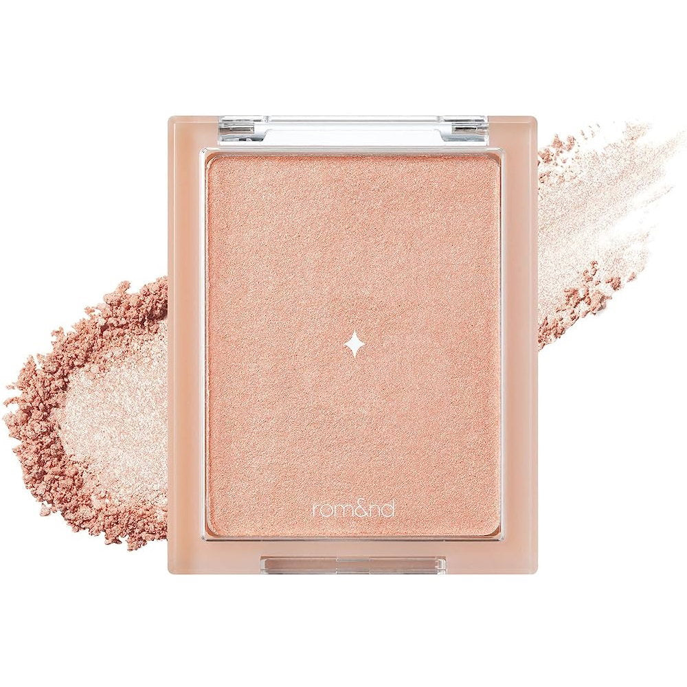 Rom&nd, Iluminator See-Through, Illuminating & Glow, Highlighter Powder, 01, Sunkissed Veil, 5.5 g