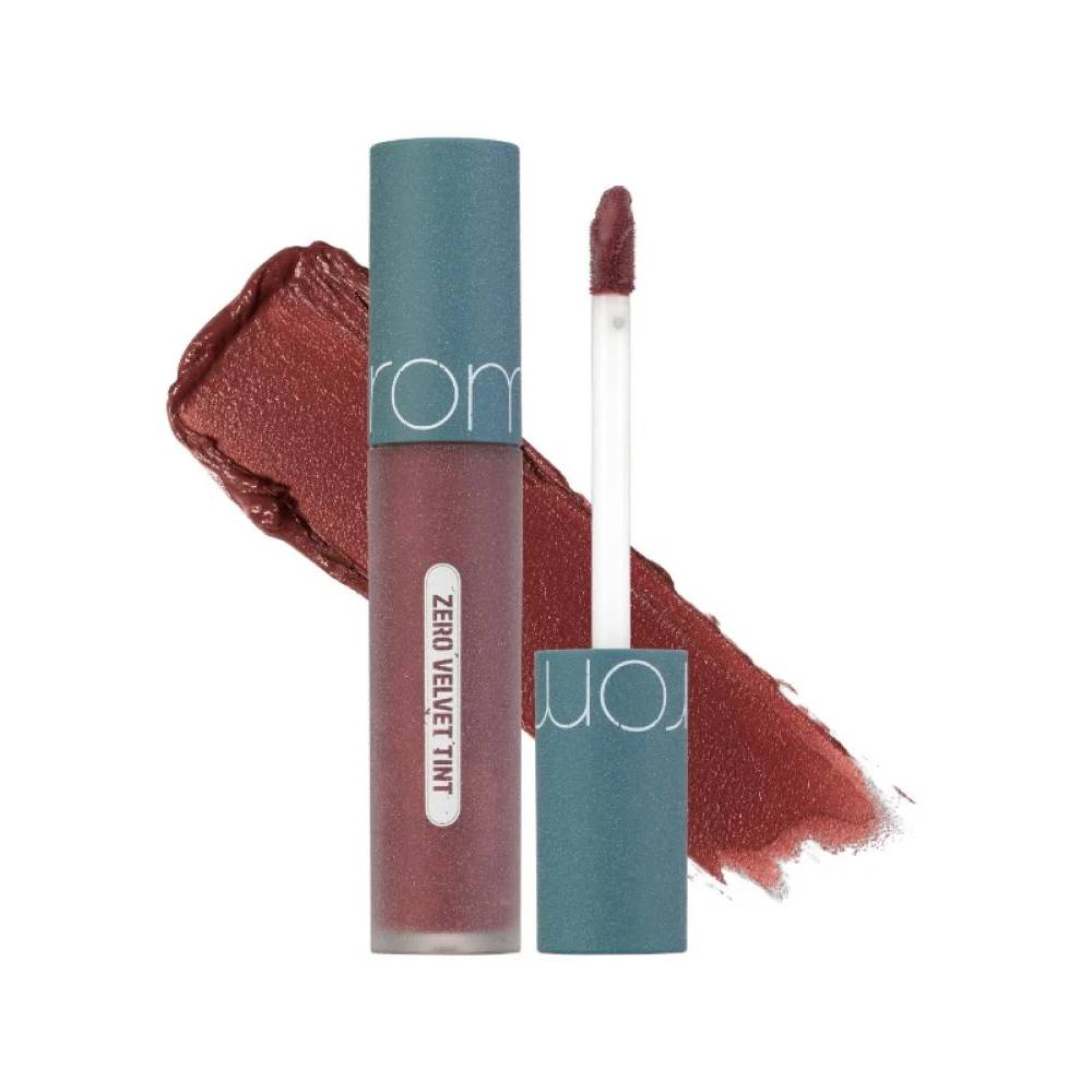 Rom&nd, Zero Velvet Tint, Liquid Lipstick, Liquid Lipstick, 23, Vintage Taupe, 5.5 g