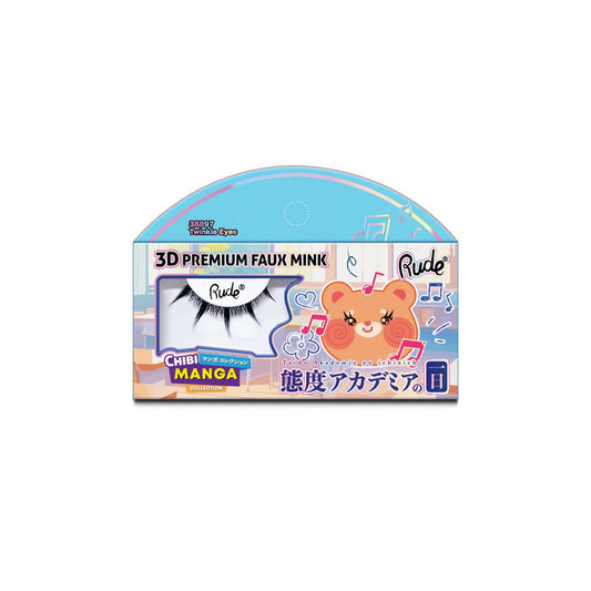 Rude Cosmetics, Chibi Manga Faux Mink - Twinkle Eyes, False Eyelashes