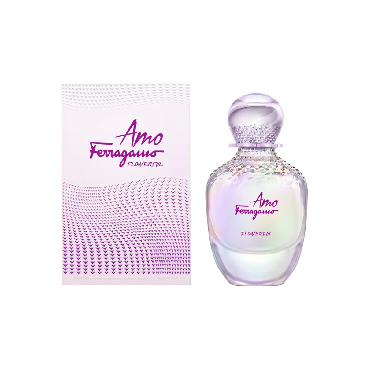 Salvatore Ferragamo, Amo Ferragamo Flowerful, Eau De Toilette, For Women, 50 ml - view 2