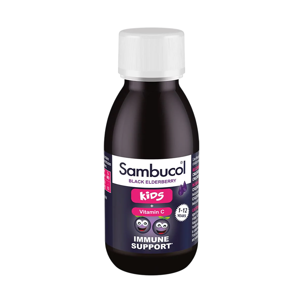 Sambucol, Kids, Black Elderberry & Vitamin C, Support The Immune System, Syrup, 120 ml