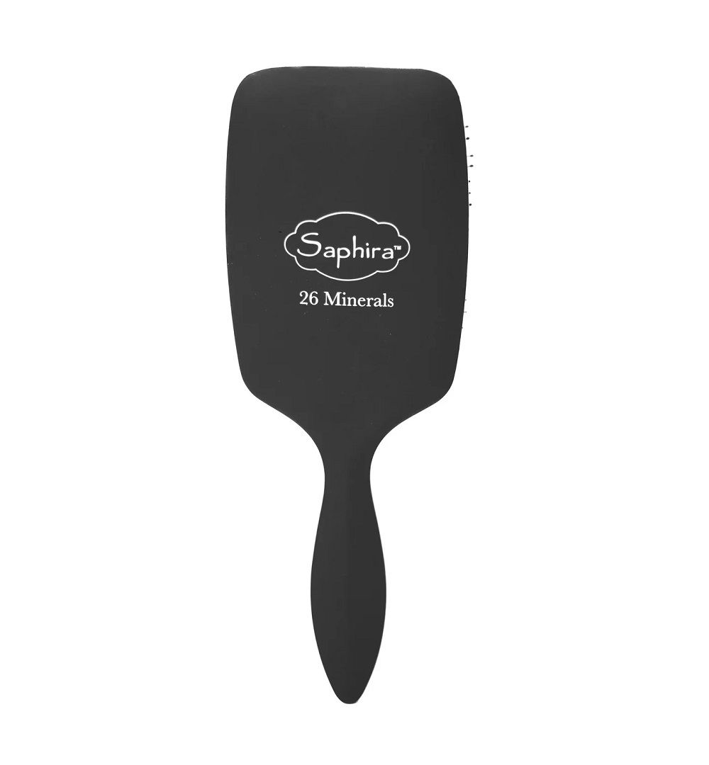 Saphira, Saphira, Paddle, Hair Brush, Black, Detangle - view 2