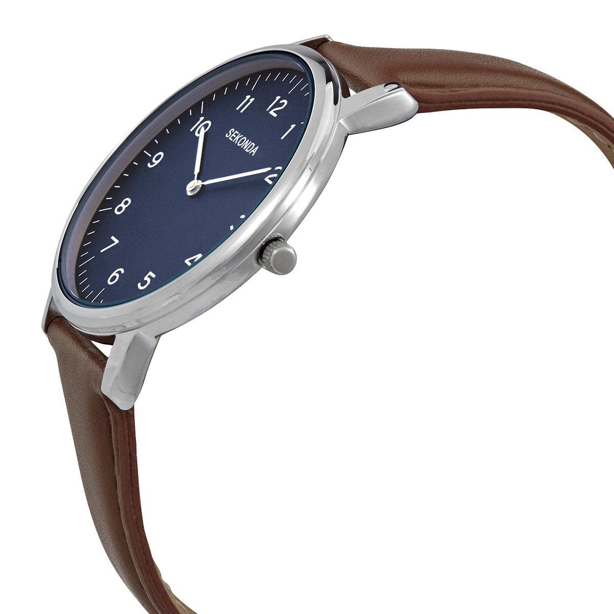 Sekonda, Sekonda, Quartz Leather Strap Watch, 1347.84, For Men - view 2