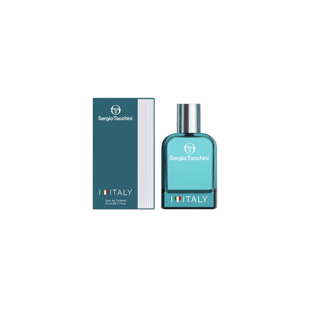 Sergio Tacchini, I Love Italy, Eau De Toilette, For Men, 50 ml