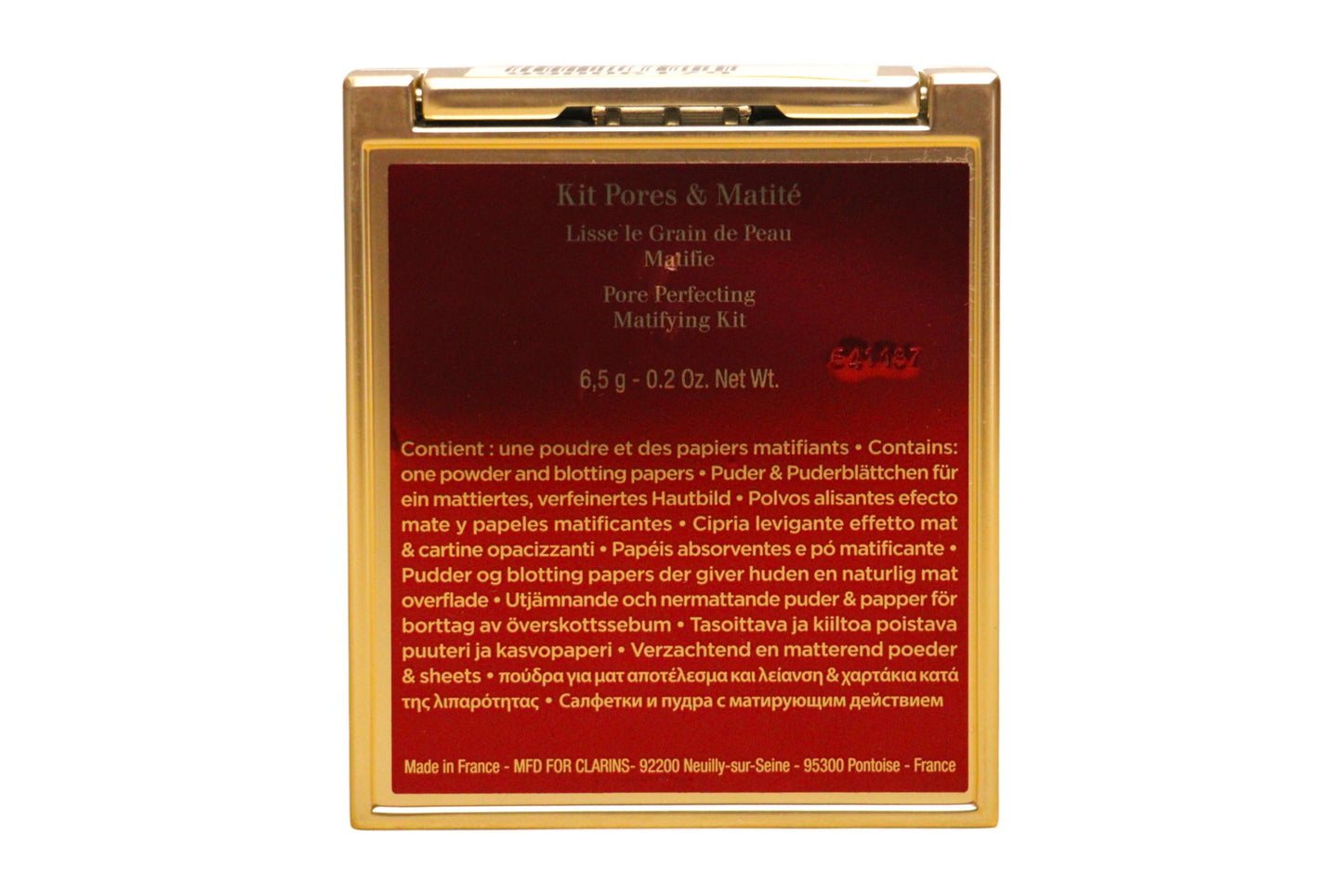 Set, Clarins, Pore Perfecting, Mattifying, Cleansing Blotting Paper