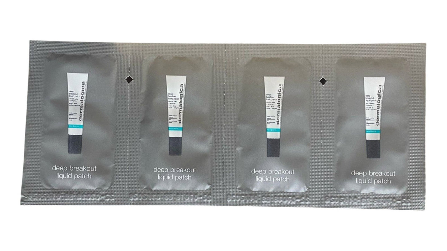 Set, Dermalogica, Deep Acne Liquid Patch, Sulfur, Anti-Acnee, Local Treatment Lotion, For Acne Prone Skin, For