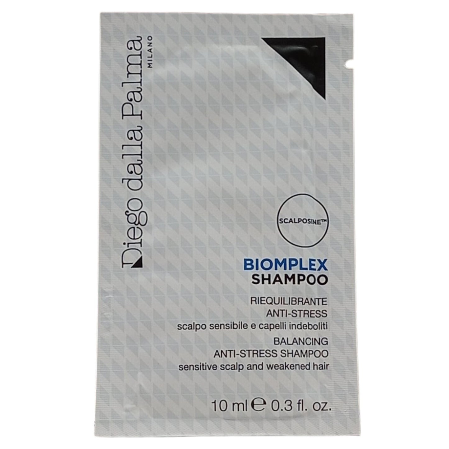 Set, Diego Dalla Palma, Biomplex, Hair Shampoo, Anti-Stress, 8 pcs, 5 ml *Sample - view 2
