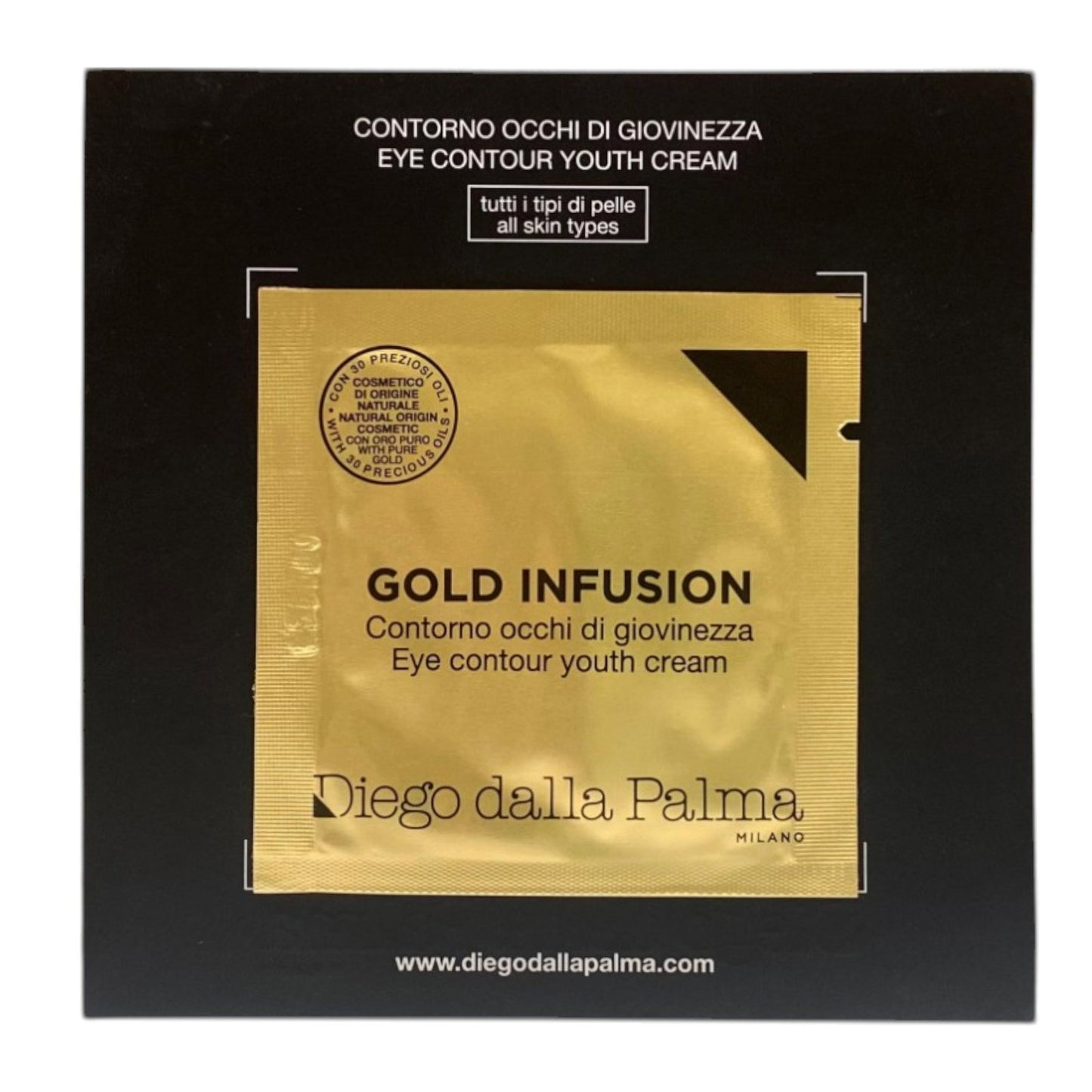 Set, Diego Dalla Palma, Gold Infusion, Revitalising, Eye Cream, 8 pcs, 2 ml *Sample - view 2