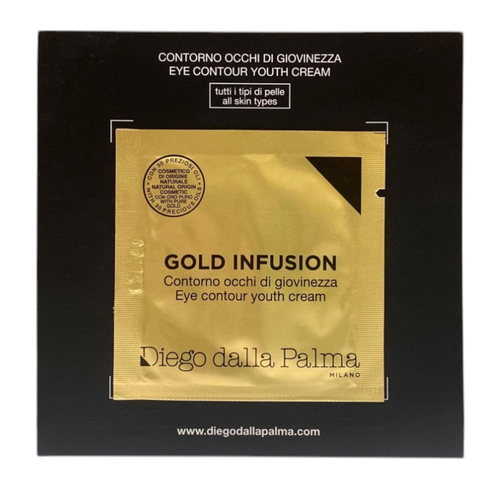 Set, Diego Dalla Palma, Gold Infusion, Revitalising, Eye Cream, 8 pcs, 2 ml *Sample - view 2