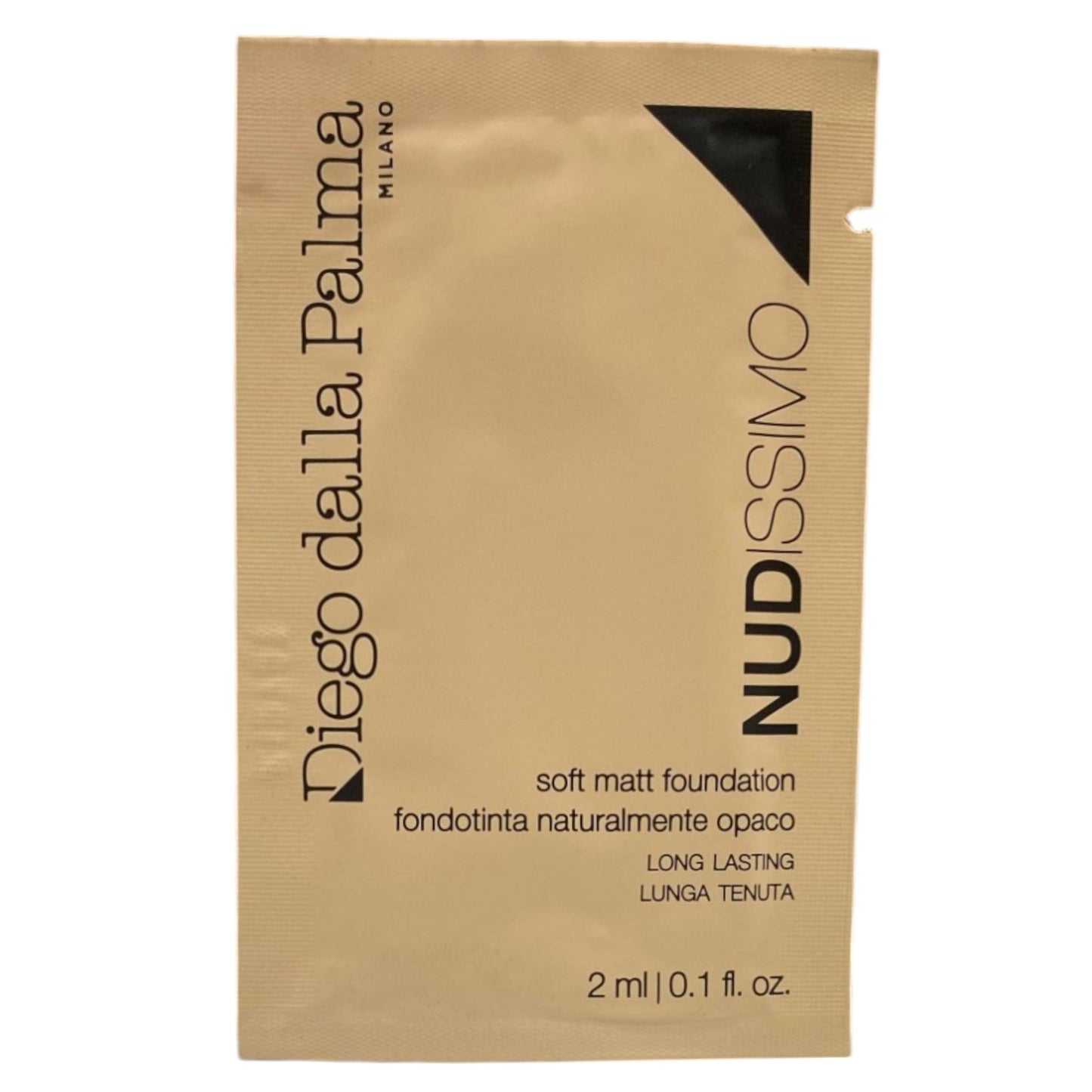 Set, Diego Dalla Palma, Nudissimo - Soft Matt, Oil-Free, Long Lasting, Liquid Foundation, 242N, Beige Chiaro