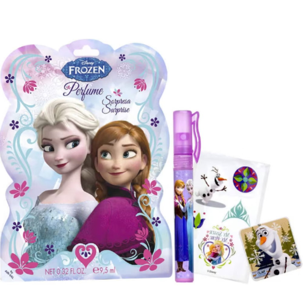 Set Disney: Frozen, Body Stickers, All Over The Body + Frozen, Cardboard Bookmark + Frozen, Eau De Toilette