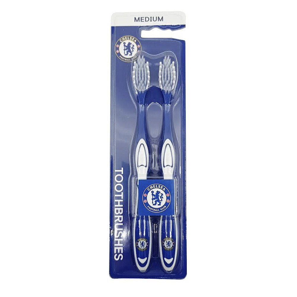Set Duo, Epl, Chealsea, Toothbrush, Blue, 2 pcs