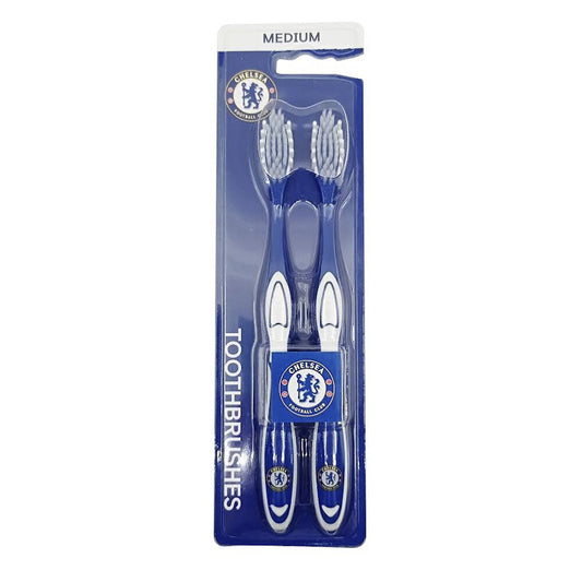Set Duo, Epl, Chealsea, Toothbrush, Blue, 2 pcs