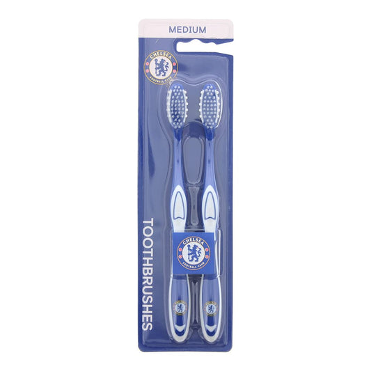 Set Duo, Epl, Chealsea, Toothbrush, Blue and White, 2 pcs