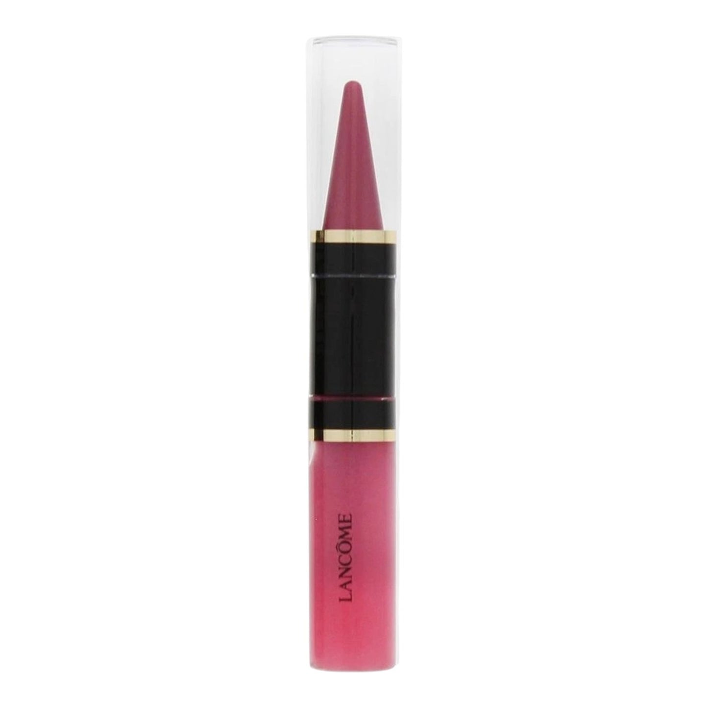 Set Duo, Lancome, Lip Kajal Duo Chroma, Cream Lipstick & Lip Gloss, 01, Pink Chroma, 2.7 g