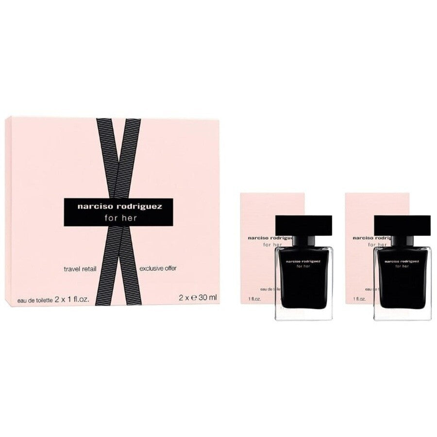 Set Duo, Narciso Rodriguez, For Her, Eau De Toilette, For Women, 2 pcs, 30 ml