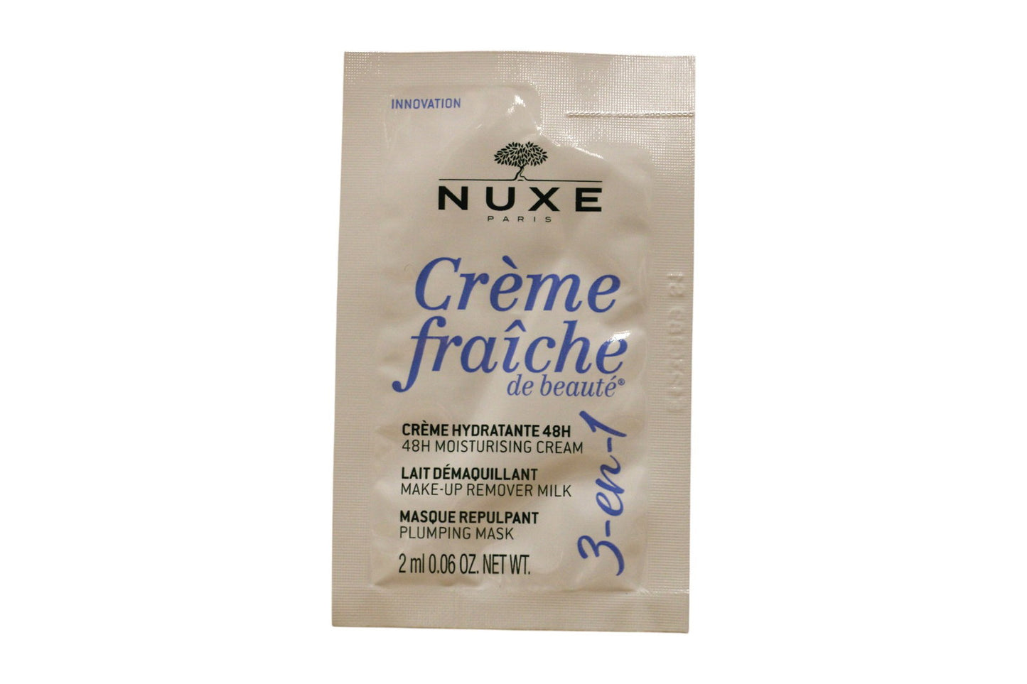 Set Duo, Nuxe, Creme Fraiche de Beaute, Hydrating 48H, Cream, For Face, 2 pcs, 12 ml *Sample
