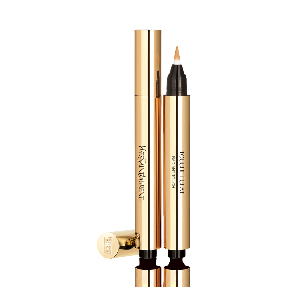 Set Duo, Yves Saint Laurent, Duo Touche Eclat Radiant Touch, Correcting & Highlighting, Liquid Concealer, 1, Luminous Radiance, 2 pcs, 2.5 ml