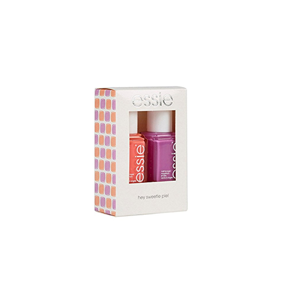 Hey Sweetie Pie! Set Essie: Nail Enamel, Vegan, Glossy Shine Finish, Nail Polish, 36, Splash Of Grenadine
