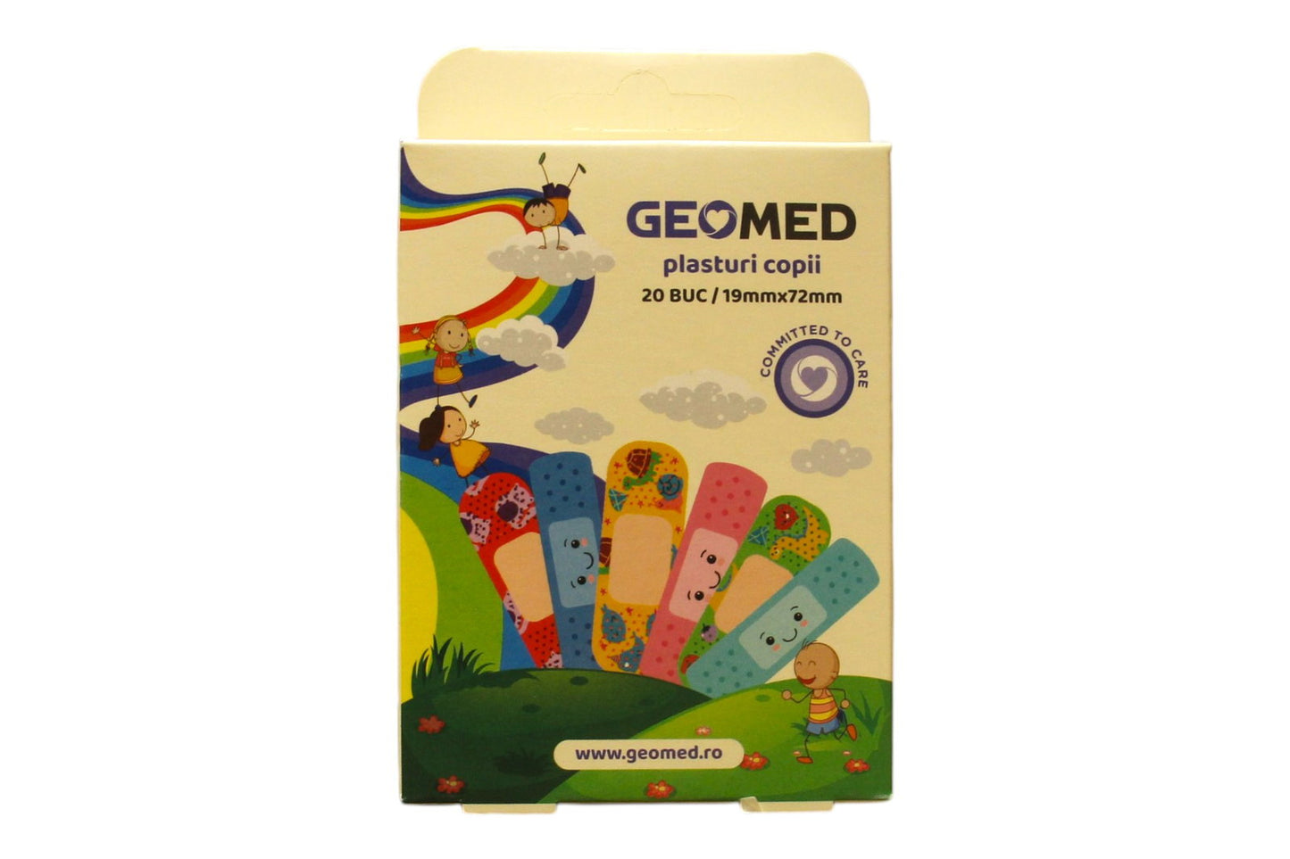 Set, Geomed, Geomed, Protective, Wound Dressings, 19 x 72 mm, 20 pcs