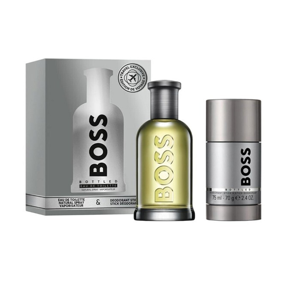 Set Hugo Boss: Boss Bottled, Eau De Toilette, For Men, 100 ml + Boss Bottled, Anti-Perspirant, Deodorant Stick, For Men, 75 ml