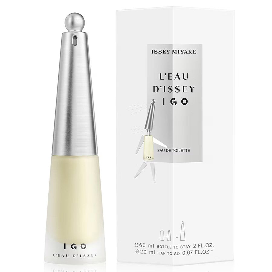 Set Issey Miyake: L'Eau d'Issey Igo, Eau De Toilette, For Women, 60 ml + L'Eau d'Issey Igo, Eau De Toilette, For Women, 20 ml