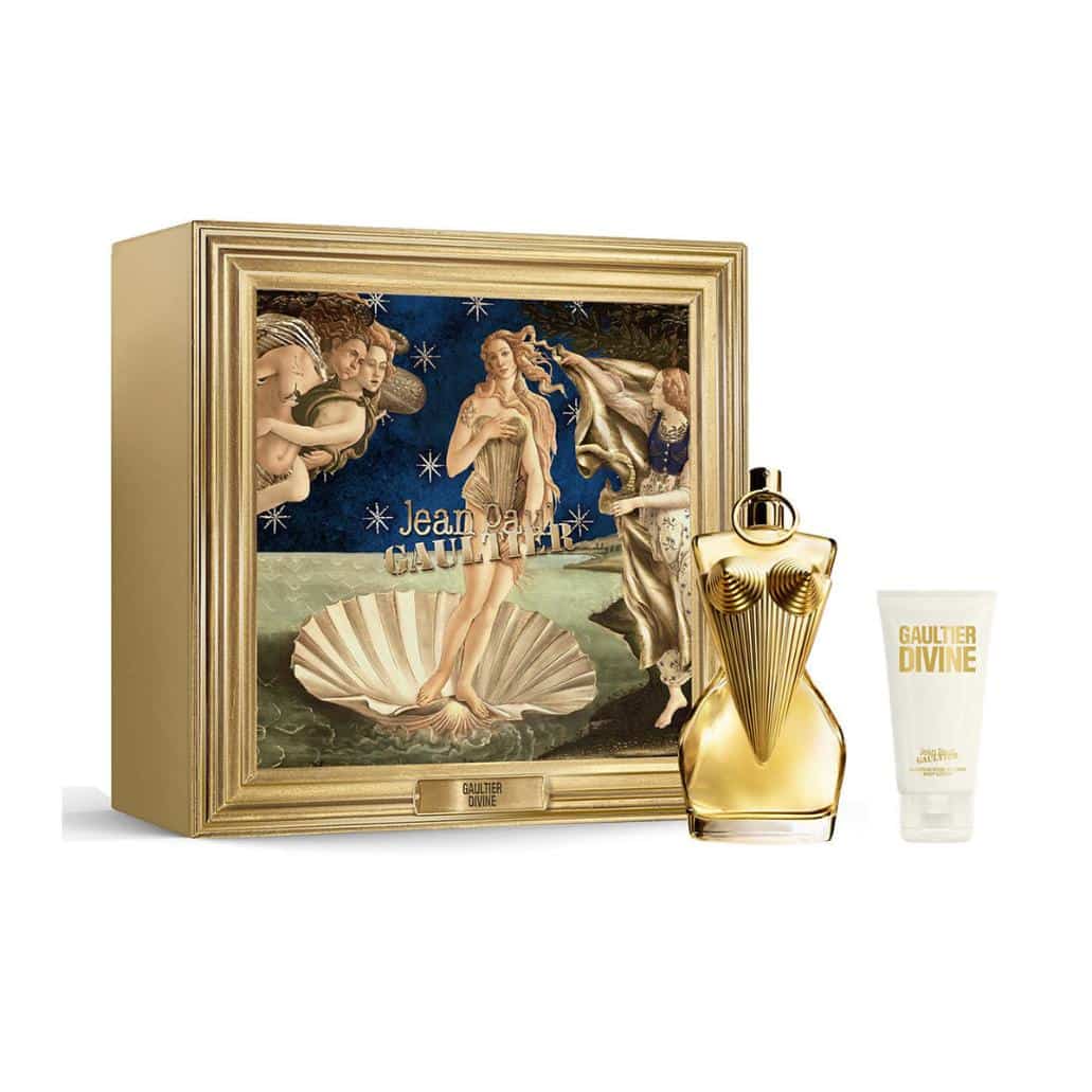 Set Jean Paul Gaultier: Divine, Eau De Parfum, For Women, 100 ml + Divine, Shower Gel, 75 ml