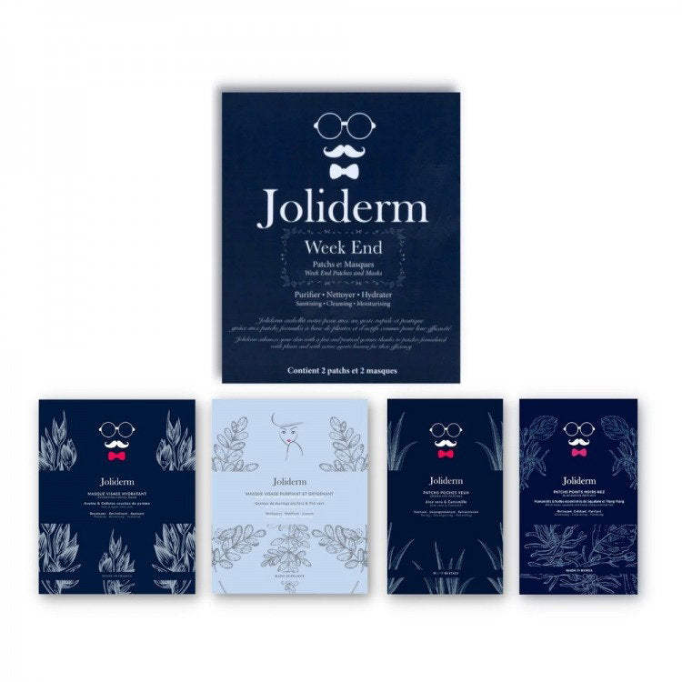 Week End Set Joliderm: Joliderm, Coconut Water, Hydrating, Sheet Mask, For Face + Joliderm, Contouring