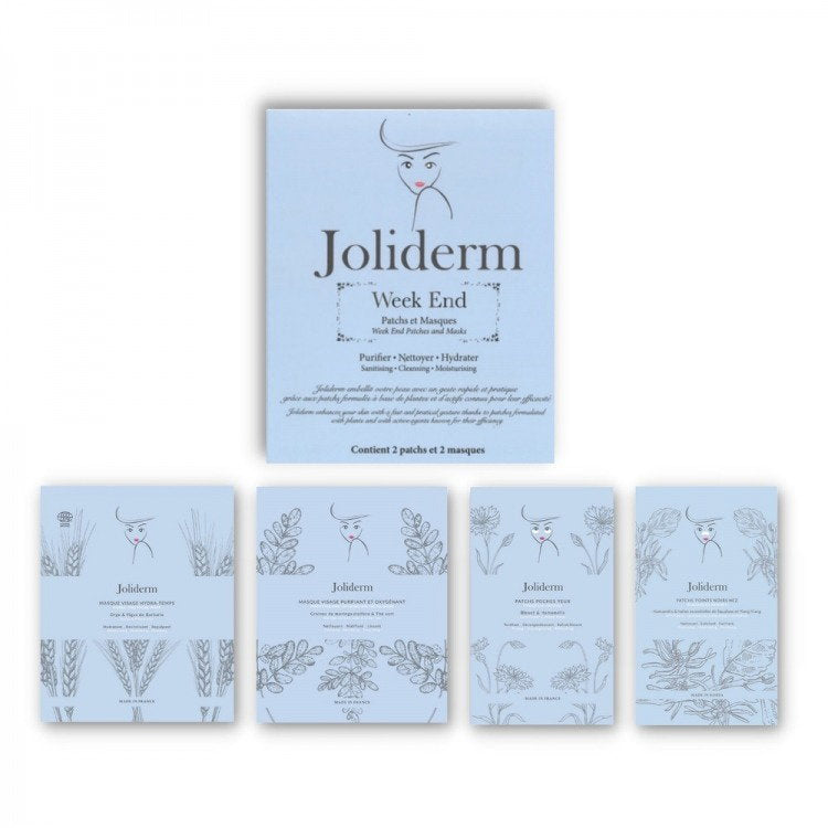 Week End Set Joliderm: Joliderm, Coconut Water, Hydrating, Sheet Mask, For Face + Joliderm, Contouring