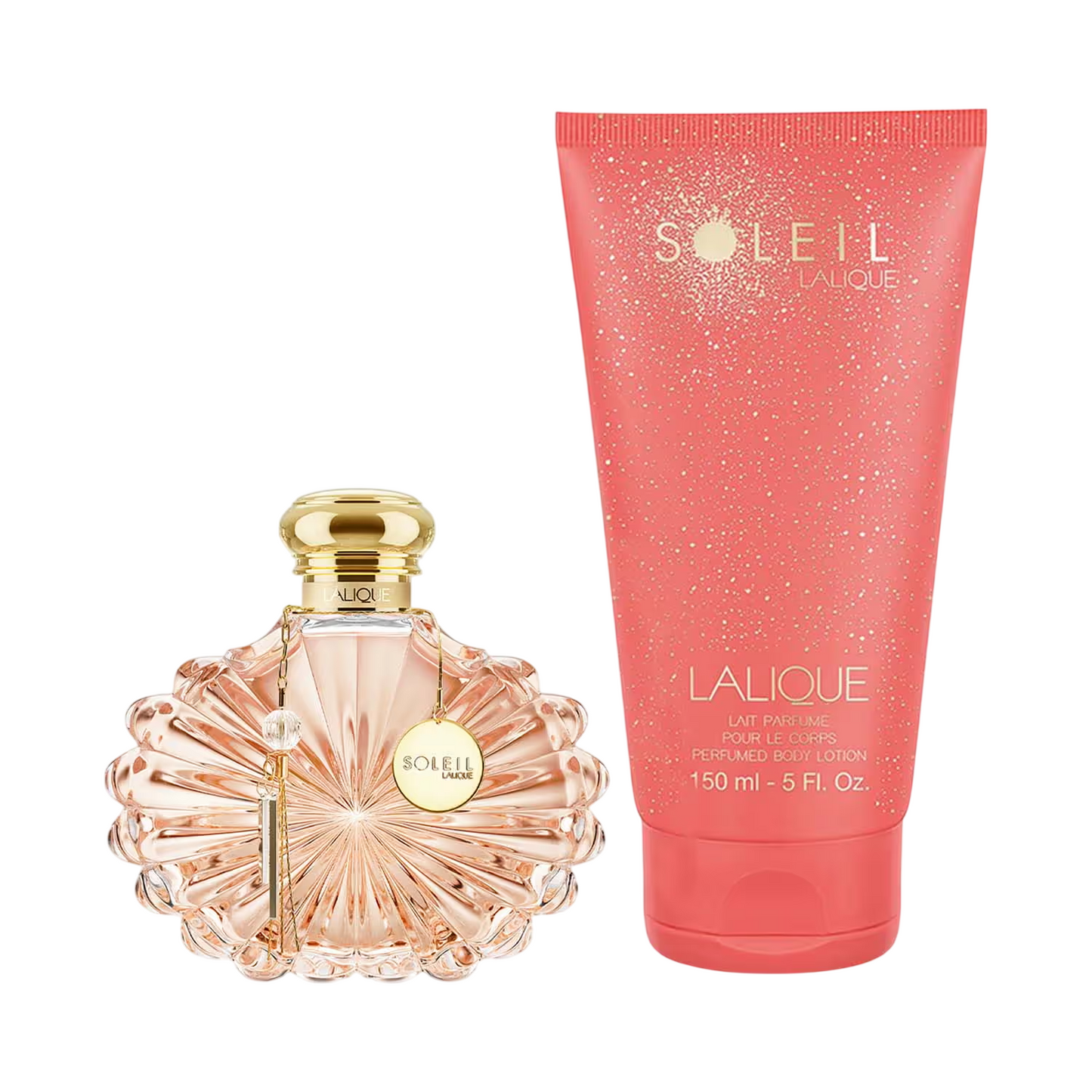 Set Lalique: Soleil, Eau De Parfum, For Women, 100 ml + Soleil, Hydrating, Body Lotion, 150 ml