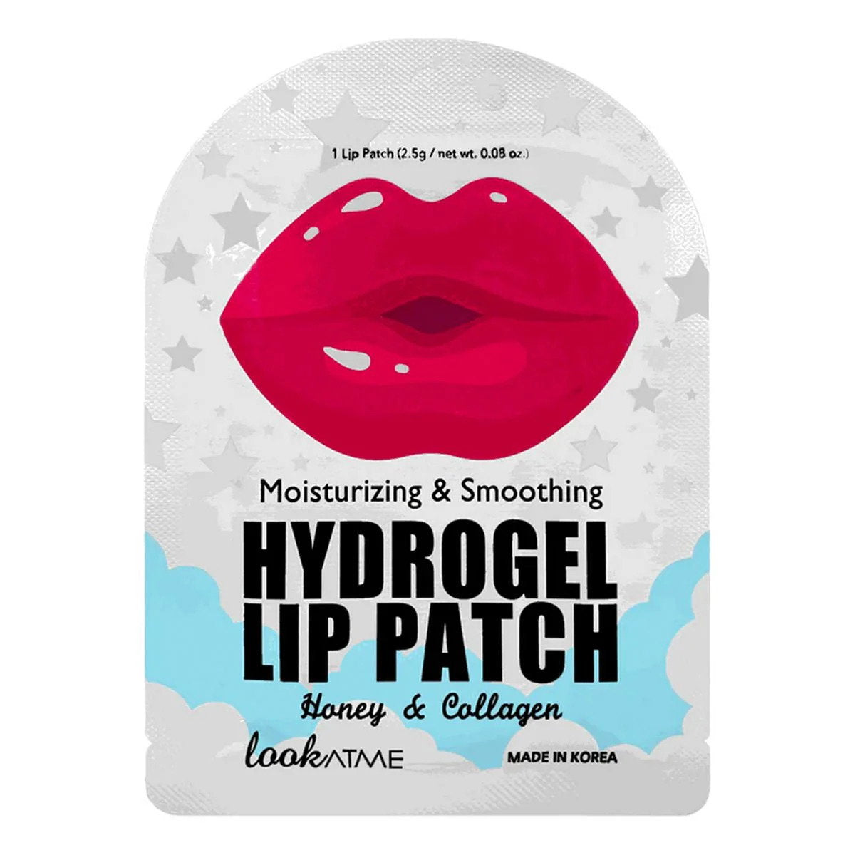 Set, Look At Me, Hydrogel, Honey, Moisturizing, Lip Mask, 3 pcs, 2.5 g