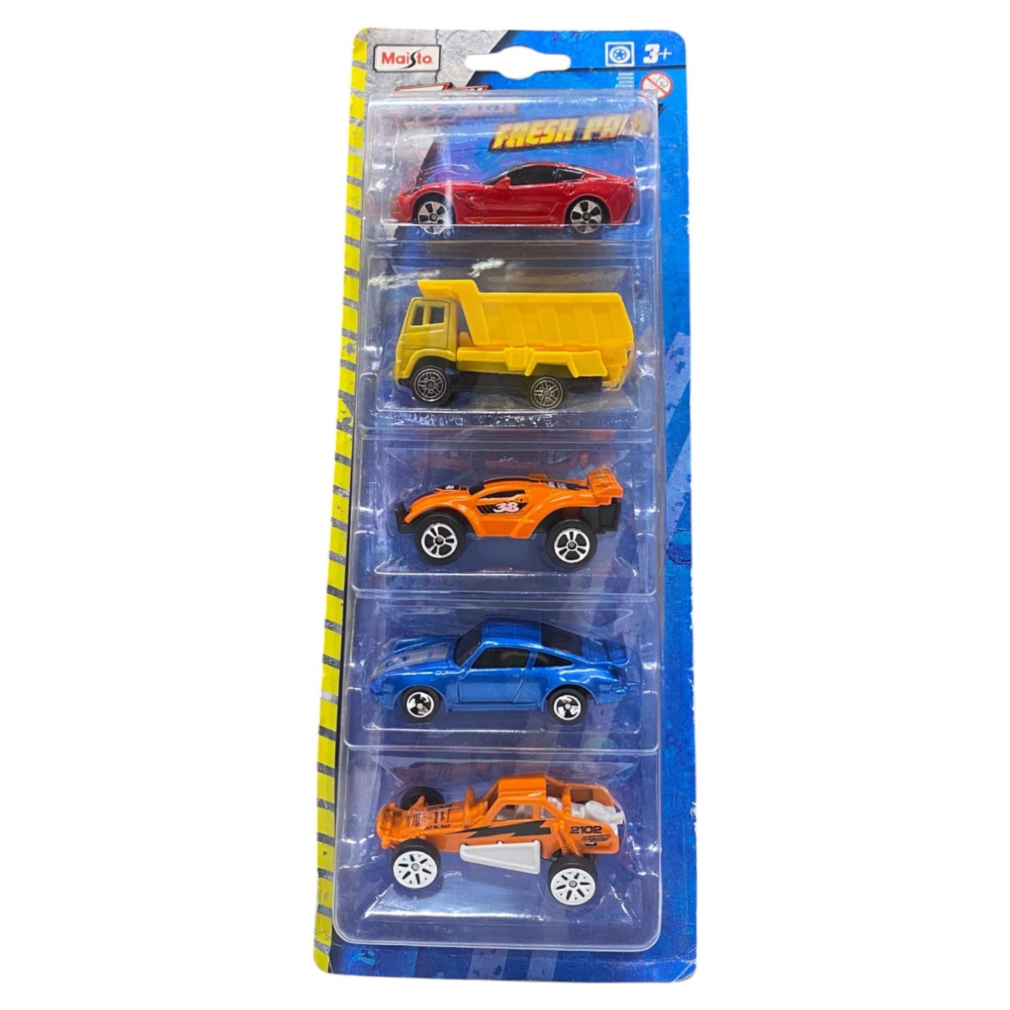 Set, Maisto, Fresh Metal, Assorted, Toy Car, 5 pcs - view 2