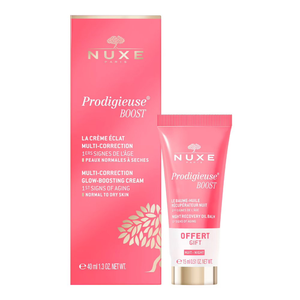 Set Nuxe: Creme Prodigieuse Boost, Multi-Correction, Cream, For Face, 40 ml + Creme Prodigieuse Boost