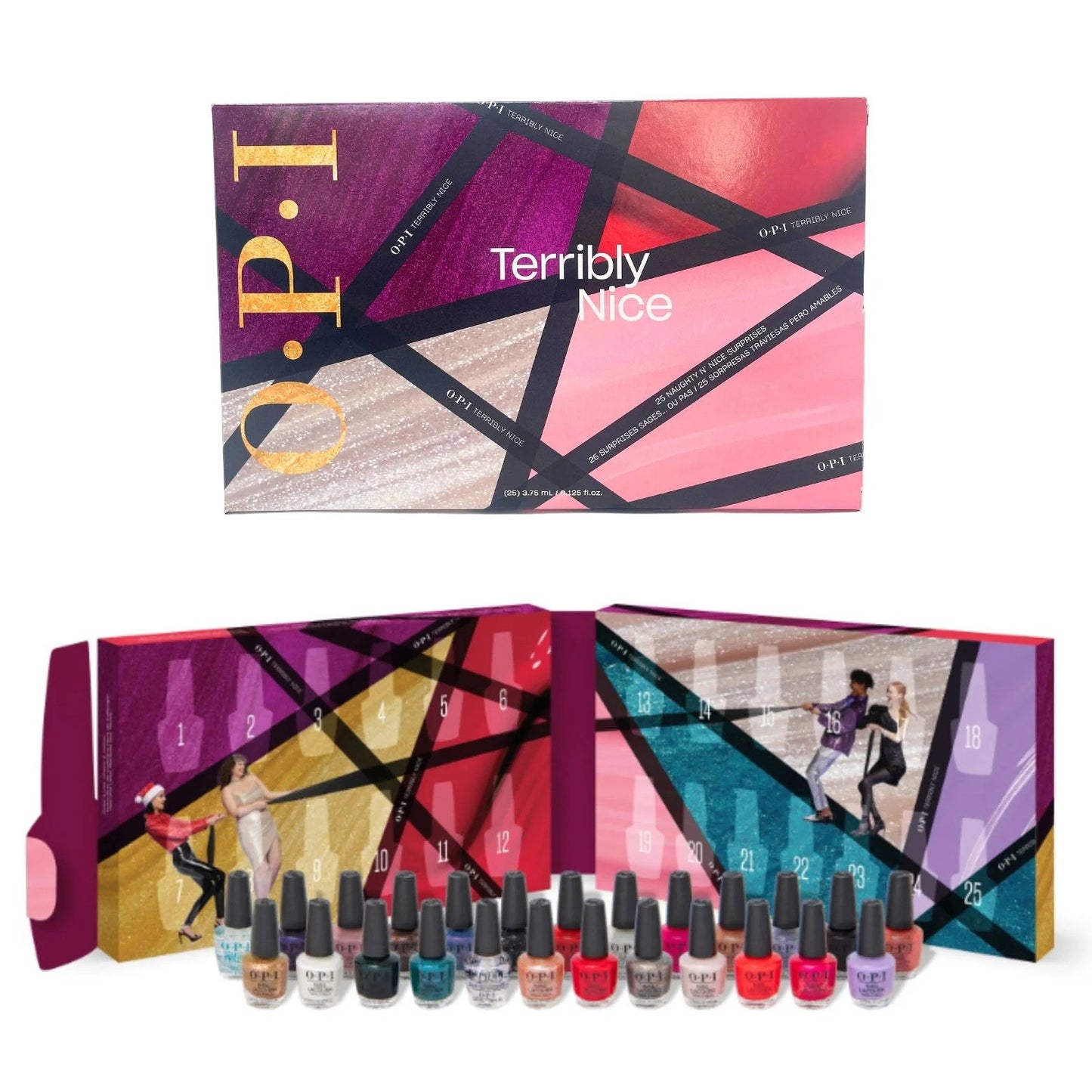 Set, Opi, Terribly Nice, Makeup, Advent Calendar, 25 pcs - view 2