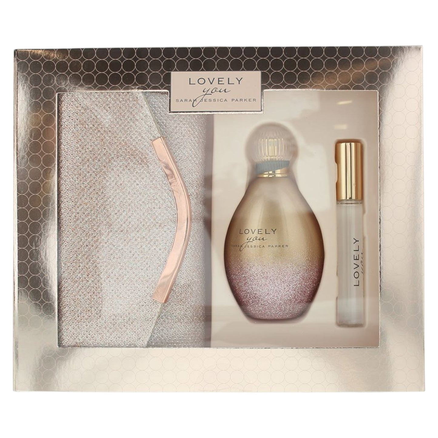 Set Sarah Jessica Parker: Lovely You, Eau De Parfum, For Women, 100 ml + Lovely You, Eau De Parfum, For Women, 10 ml + Lovely You Top-Handle Bags