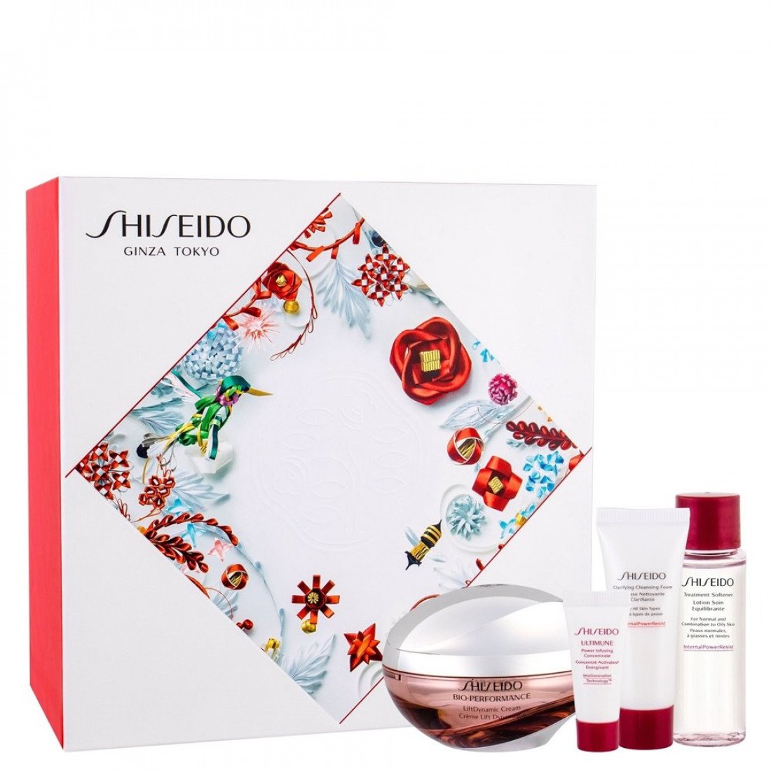 Ginza Tokyo Set Shiseido: Bio-Performance - Liftdynamic, Lifting, Cream, For Face, 50 ml + Benefiance